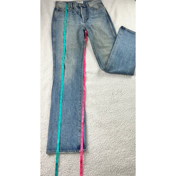 PSWL PROENZA SCHOULER Rigid Cuffed Stovepipe Jeans - size 29 - Picture 10 of 12